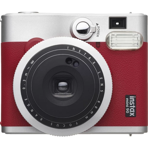 Fujifilm Instax Mini 90 Neo Classic Instant Camera Red